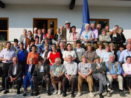 Die Teilnehmer des Gauausfluges 2003